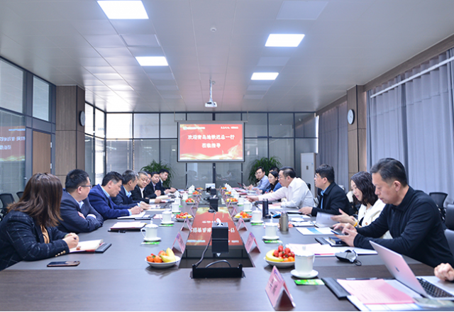 青岛青铁产投公司迟董事长一行莅临球盟会(中国)调研