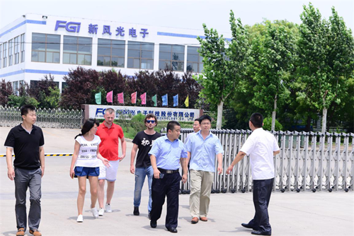 俄罗斯某股份有限公司客人莅临球盟会(中国)考察